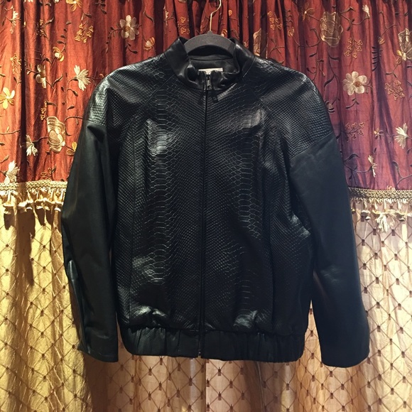 vakko leather jacket